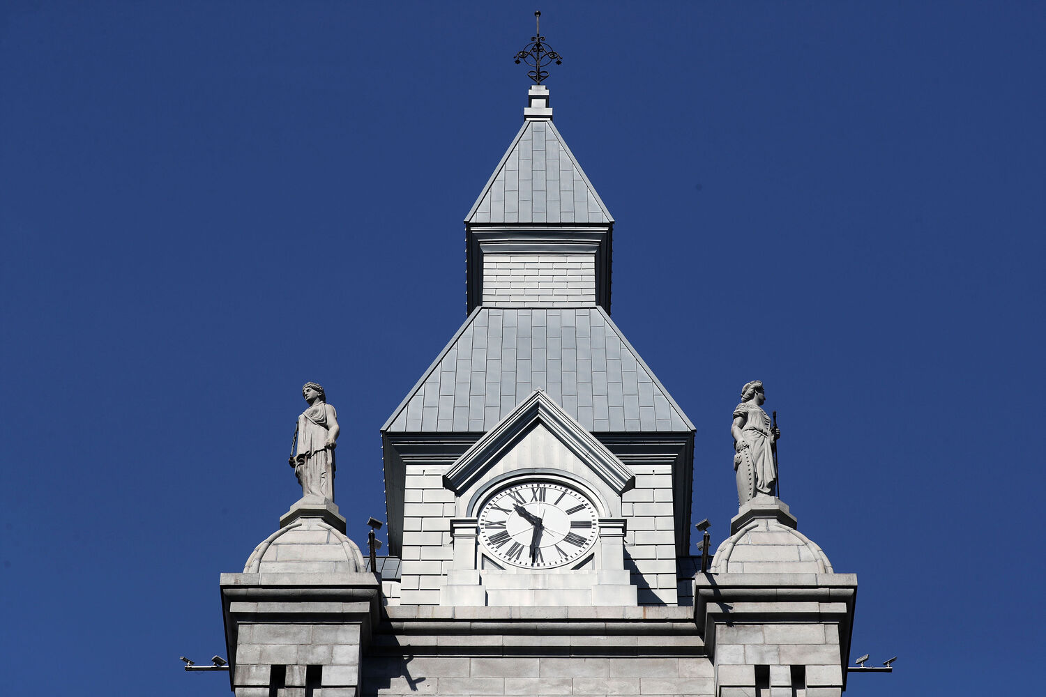 Four statues